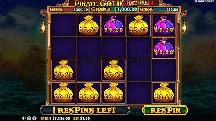 Mengambil Tema Bajak Laut! – Slot Pirate Gold Deluxe